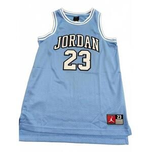 Jordan 23 NWOT Jersey Youth XL 13-15  Blue Basketball Mesh Nike Jumpman Y2k